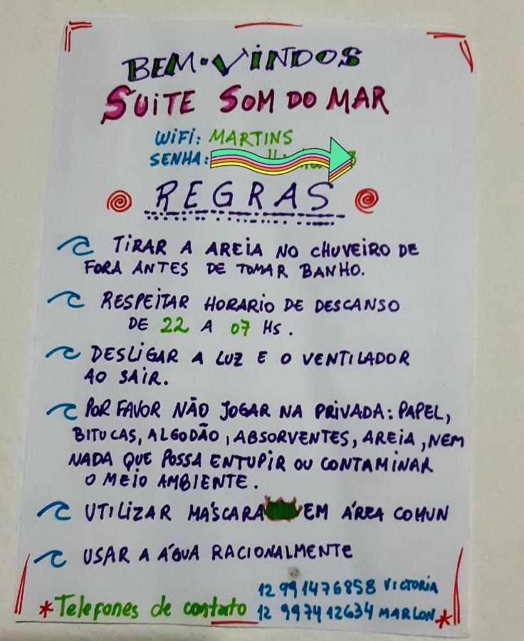 Suite Som Do Mar Da Vermelha Do Centro Ubatuba Ngoại thất bức ảnh